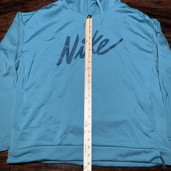 Nike Therma Fleece Scuba Neck Hoodie Women’s Size Medium - Picture 4 of 7